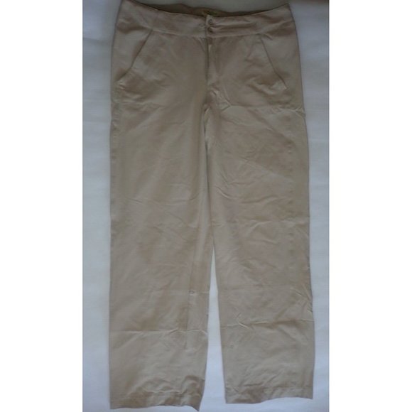 Royal Robbins Women's Beige Nylon‎ Stretch Outdoor Hiking Pants Size 10 short - Picture 1 of 6
